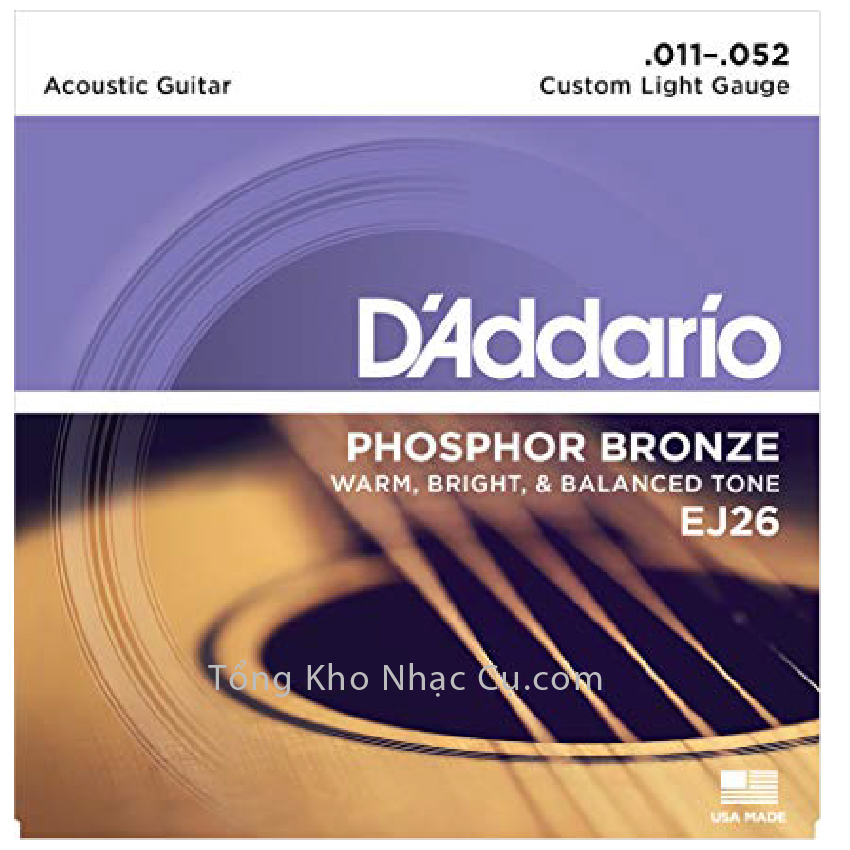 Dây Acoustic D'addario EXP 26 